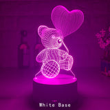 3D Neon Sign Lamp Light for Xmas, Birthday, Valentines Day Gift
