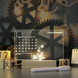 Creative Led Night Light Message Board With Pen Gift For Children Girlfriend