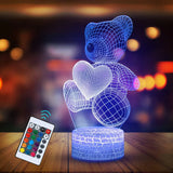 3D Neon Sign Lamp Light for Xmas, Birthday, Valentines Day Gift