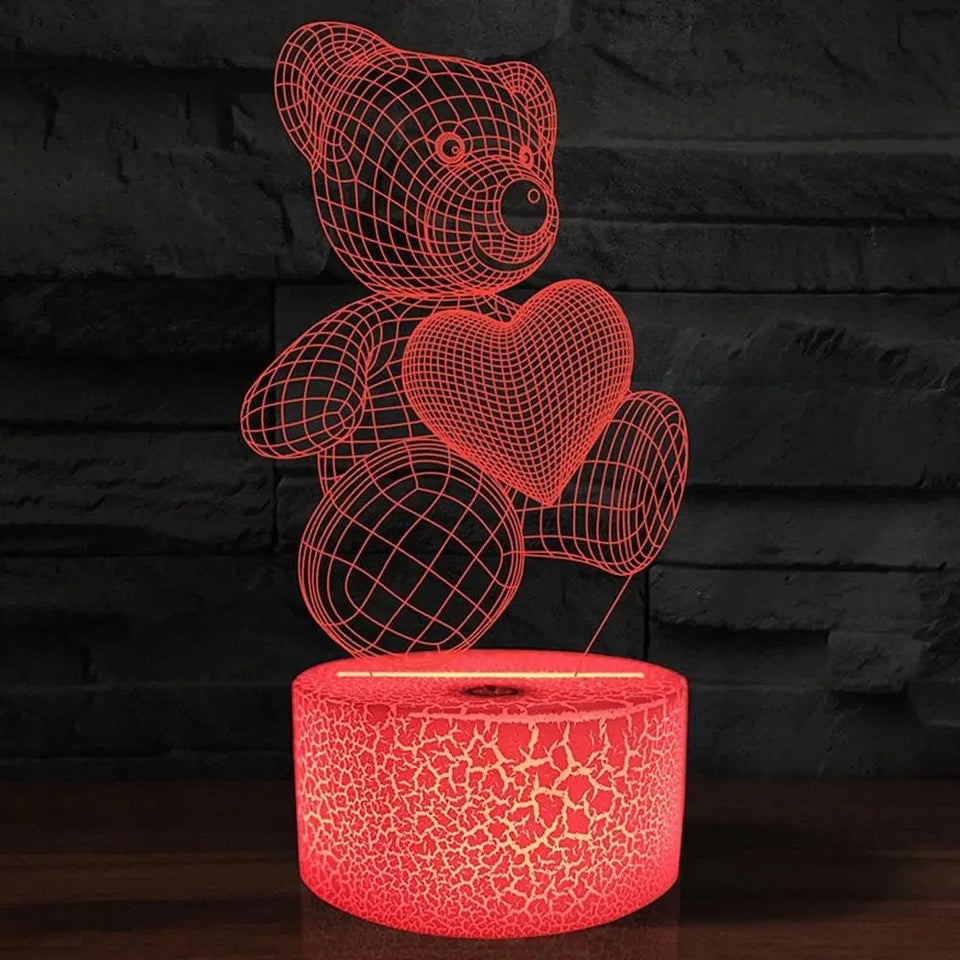 3D Neon Sign Lamp Light for Xmas, Birthday, Valentines Day Gift